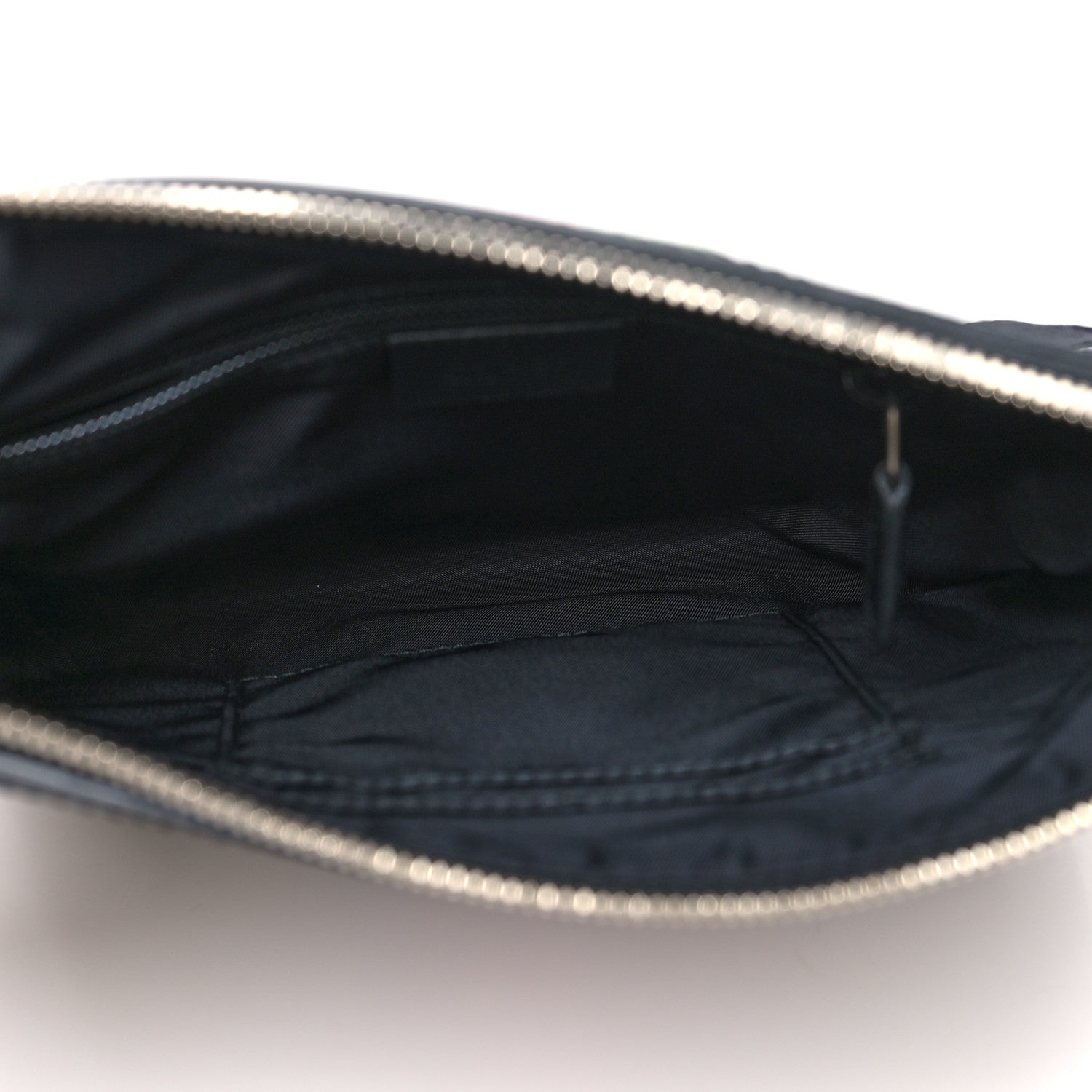 Gucci GG Supreme Monogram Web Messenger Bag Black 4 of 8