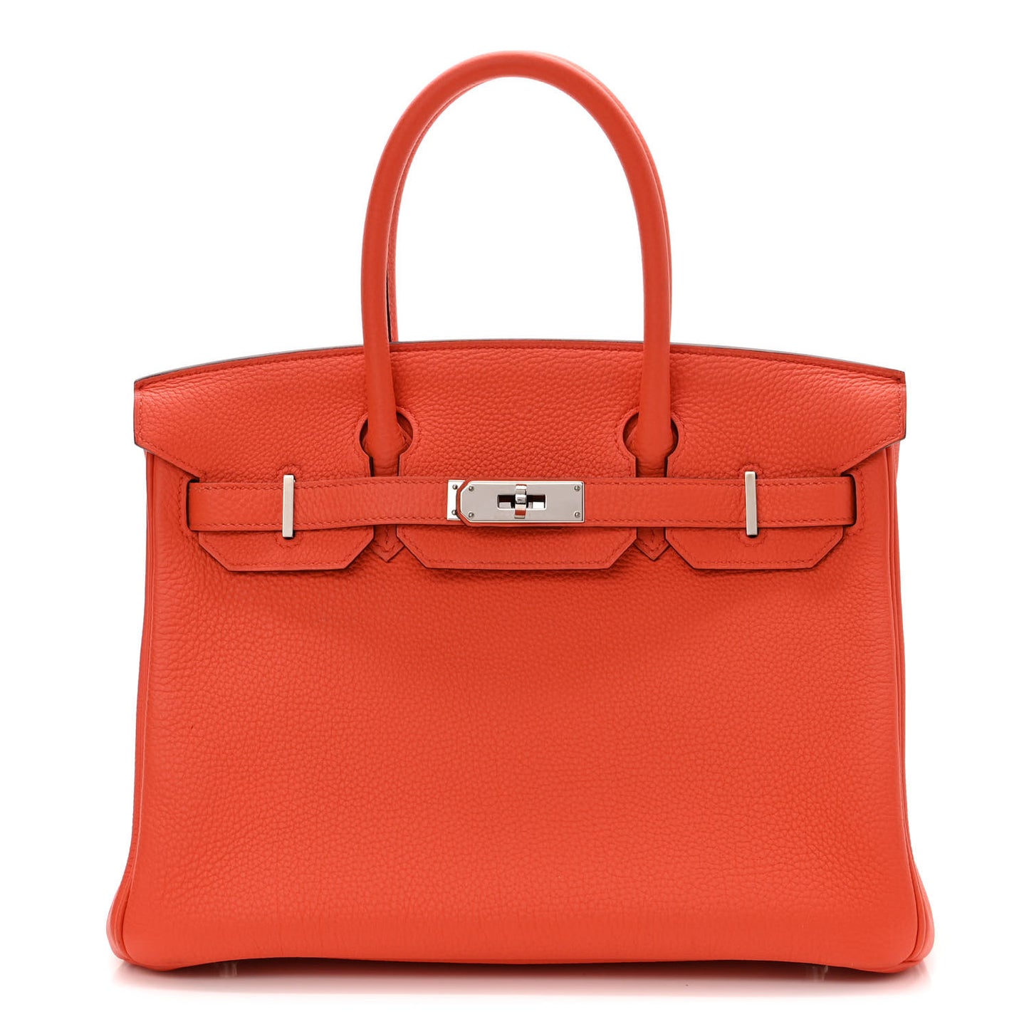 Togo Birkin 30 Orange Poppy