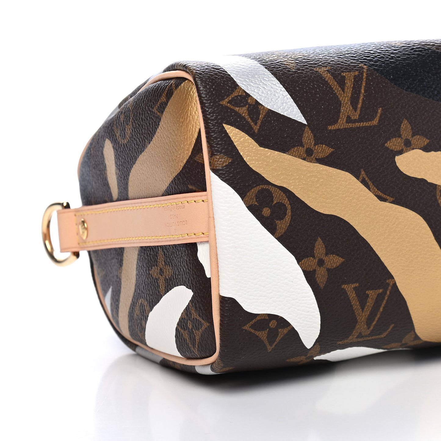 X LOL Monogram Speedy BB Gold Silver