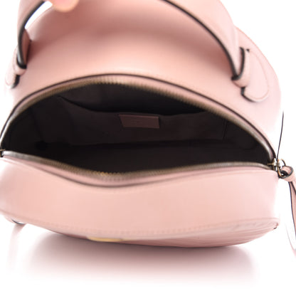 Gucci Calfskin Matelasse GG Marmont Dome Backpack Perfect Pink 4 of 11