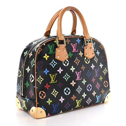 Louis Vuitton Monogram Multicolor Trouville Black 3 of 9