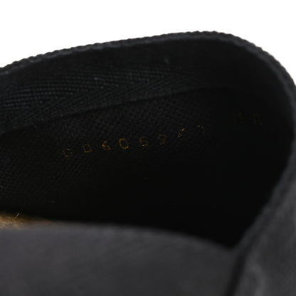 Saint Laurent Canvas Nappa Elba Light Logo Embroidered Espadrilles 40 Black 8 of 9