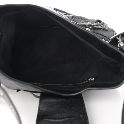 Balenciaga Agneau Arena Medium Le Cagole Shoulder Bag Black 4 of 11