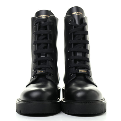 Louis Vuitton Calfskin Territory Ranger Boots 39 Black 2 of 8