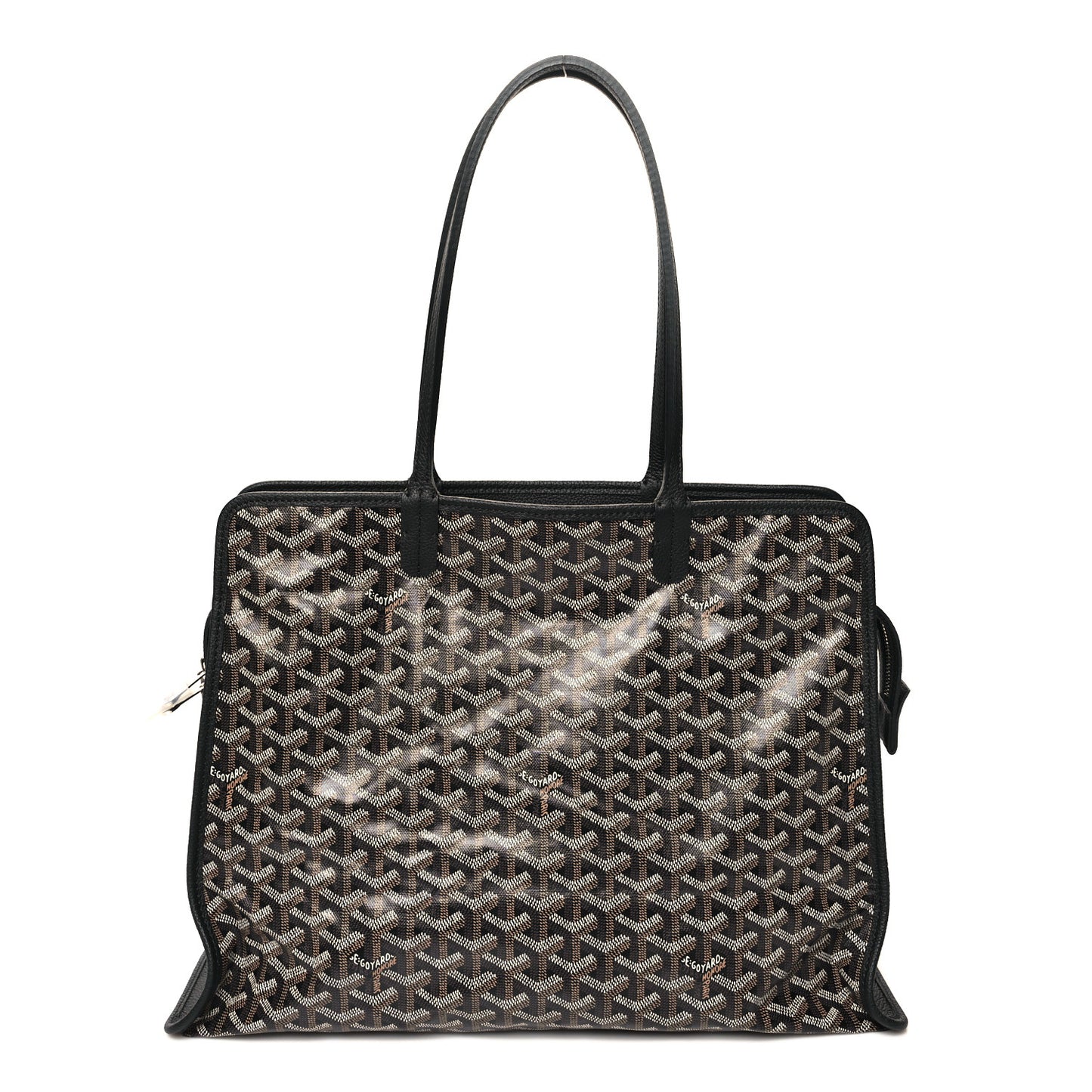 Goyardine Sac Hardy Pet Carrier PM Black