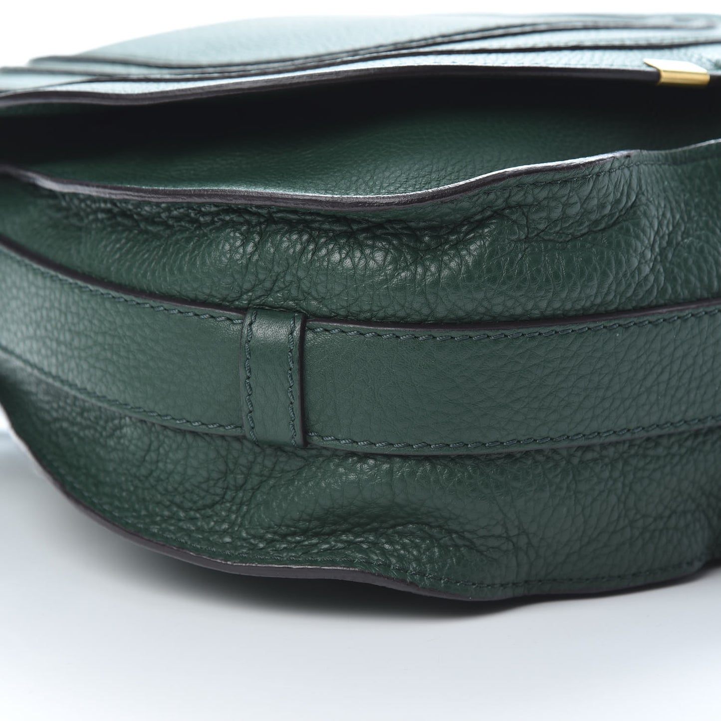 Calfskin Medium Marcie Round Crossbody Bag Epicea