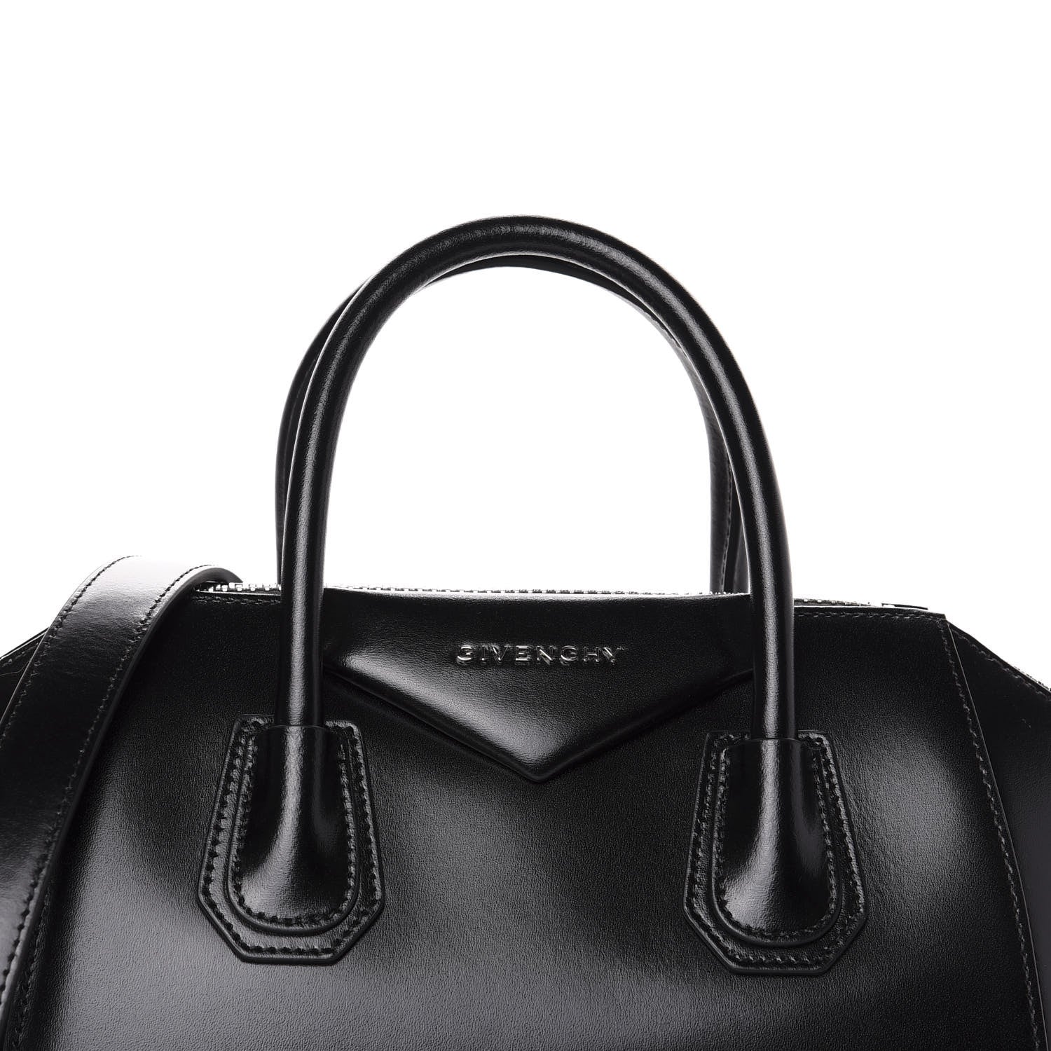 Givenchy Shiny Lord Calfskin Small Antigona Black 11 of 11