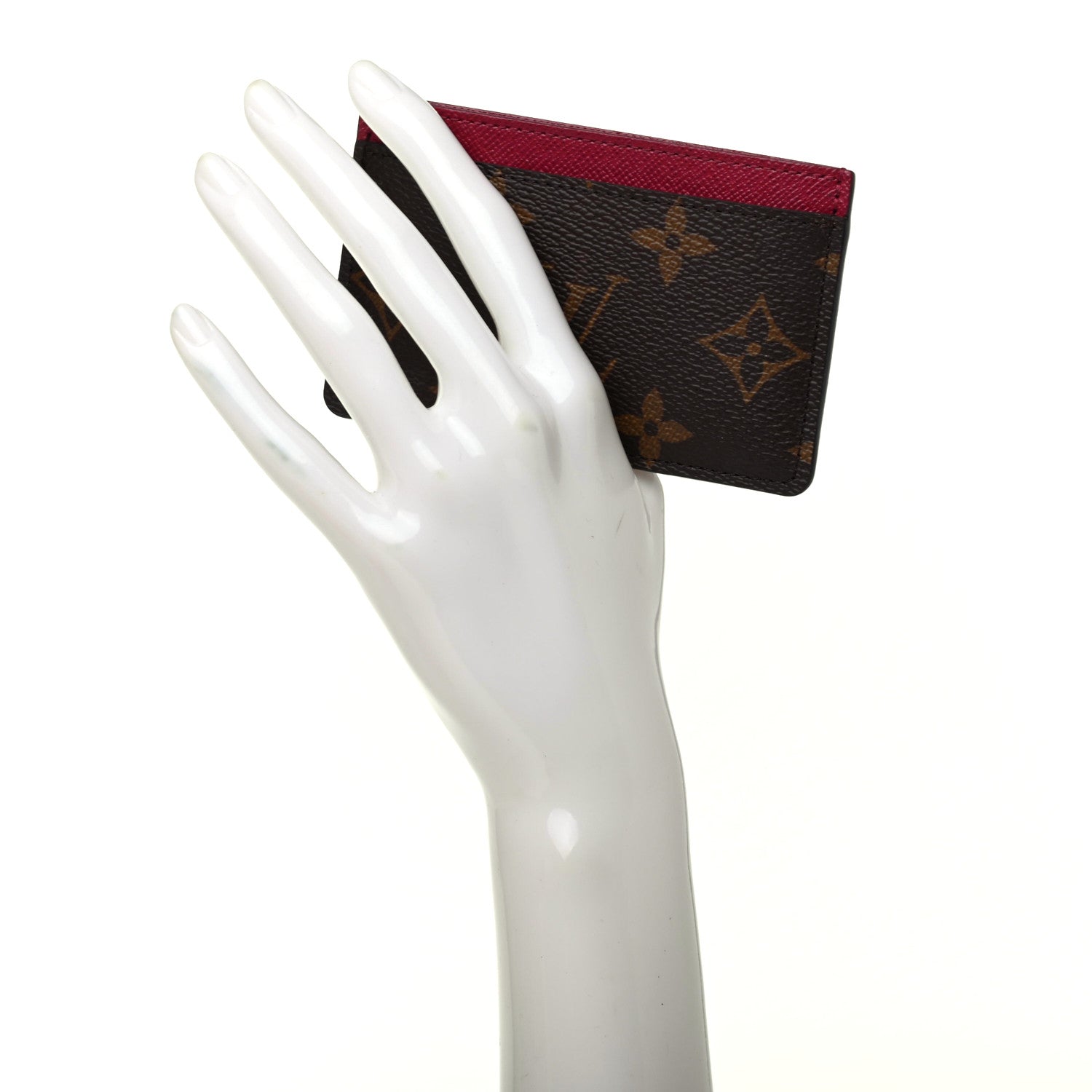 Louis Vuitton Monogram Card Holder Fuchsia 2 of 8