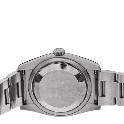 Rolex Stainless Steel 36mm Oyster Perpetual Datejust Watch Black 116200 4 of 4