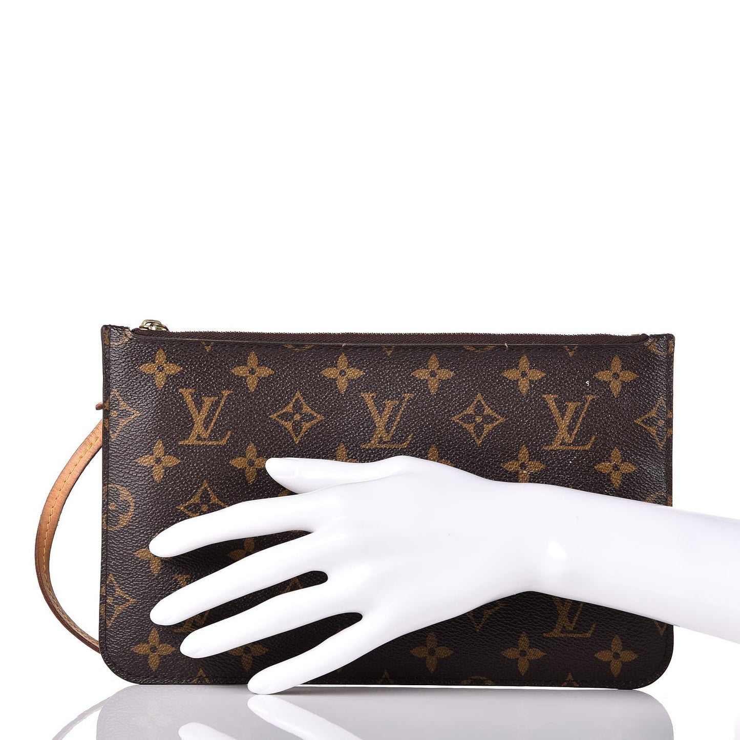 Monogram Neverfull MM GM Pochette Fuchsia