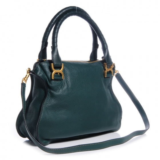 Calfskin Medium Marcie Satchel Epicea