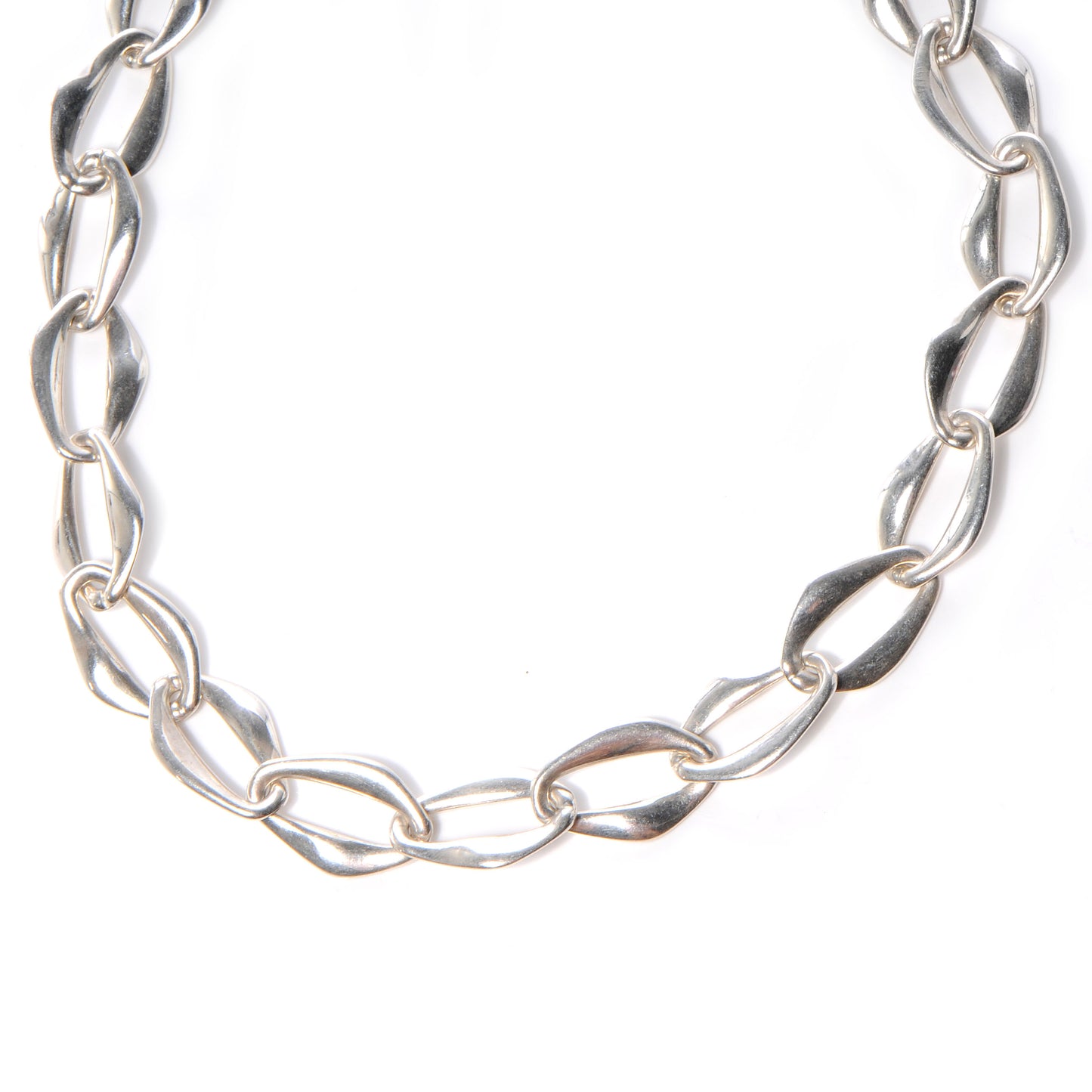 Sterling Silver Elsa Peretti Aegean Necklace