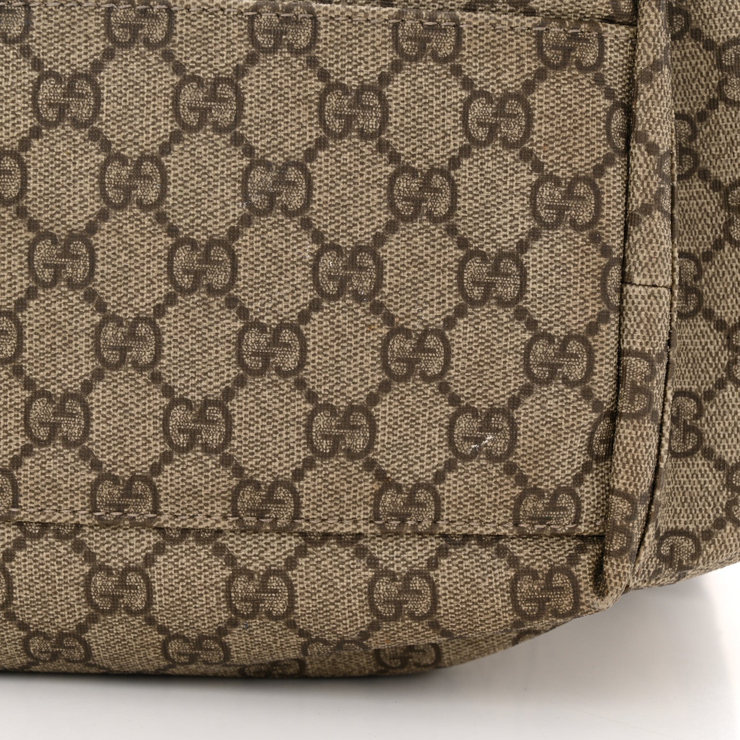 Gucci GG Plus Monogram Messenger Diaper Bag Dark Brown 24 of 26