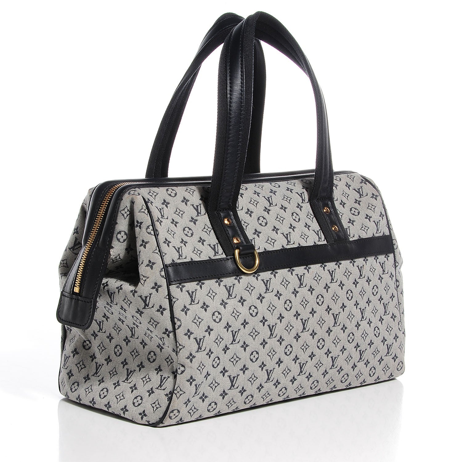 Louis Vuitton Mini Monogram Josephine GM Blue 3 of 7