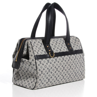 Louis Vuitton Mini Monogram Josephine GM Blue 3 of 7