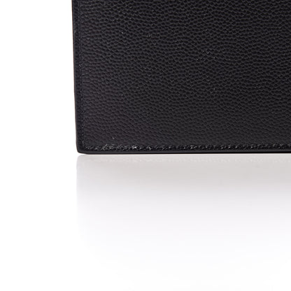 Saint Laurent Grain De Poudre Classic Monogram Kate Clutch Black 11 of 14