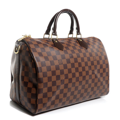 Louis Vuitton Damier Ebene Speedy Bandouliere 35 3 of 7