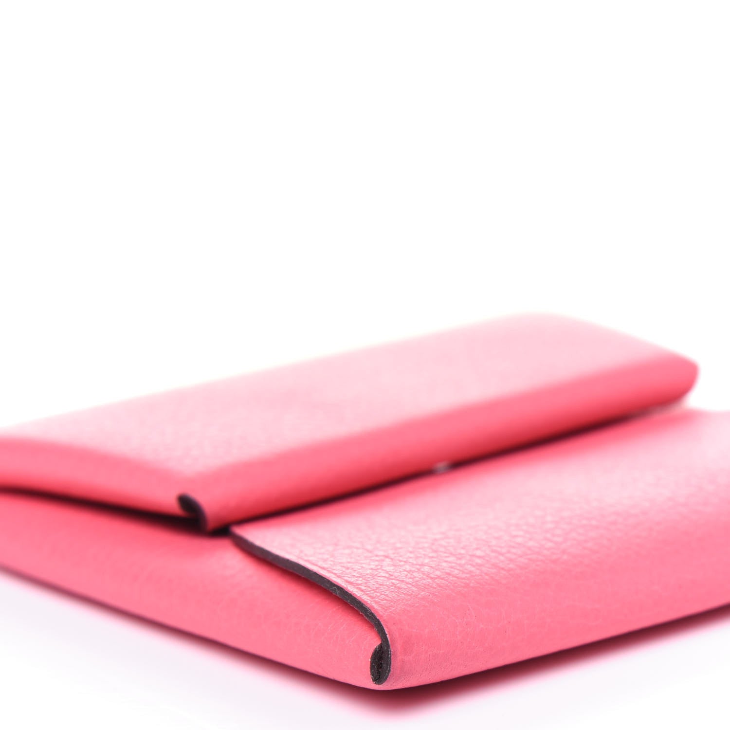 Hermes Evercolor Bastia Coin Purse Rose Azalee 8 of 10