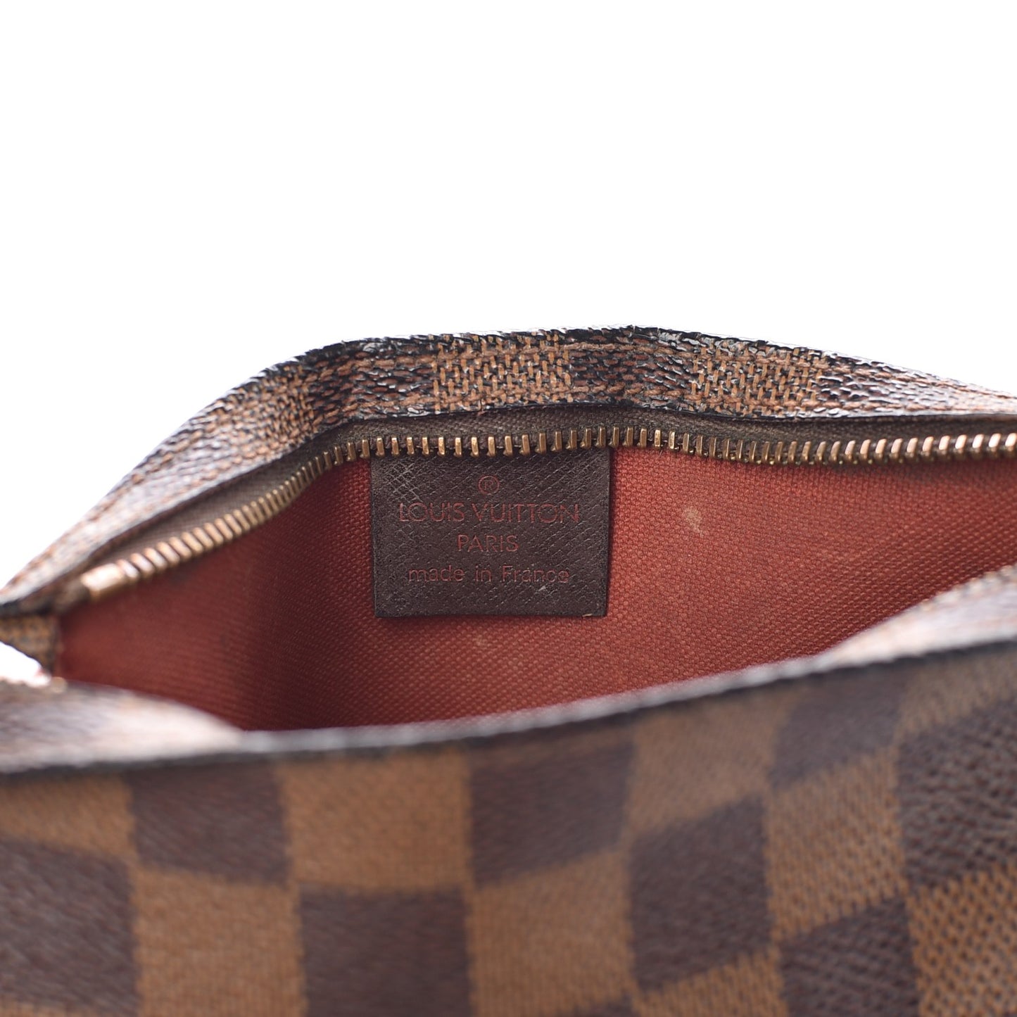 Damier Ebene Trousse Make Up Bag Pochette
