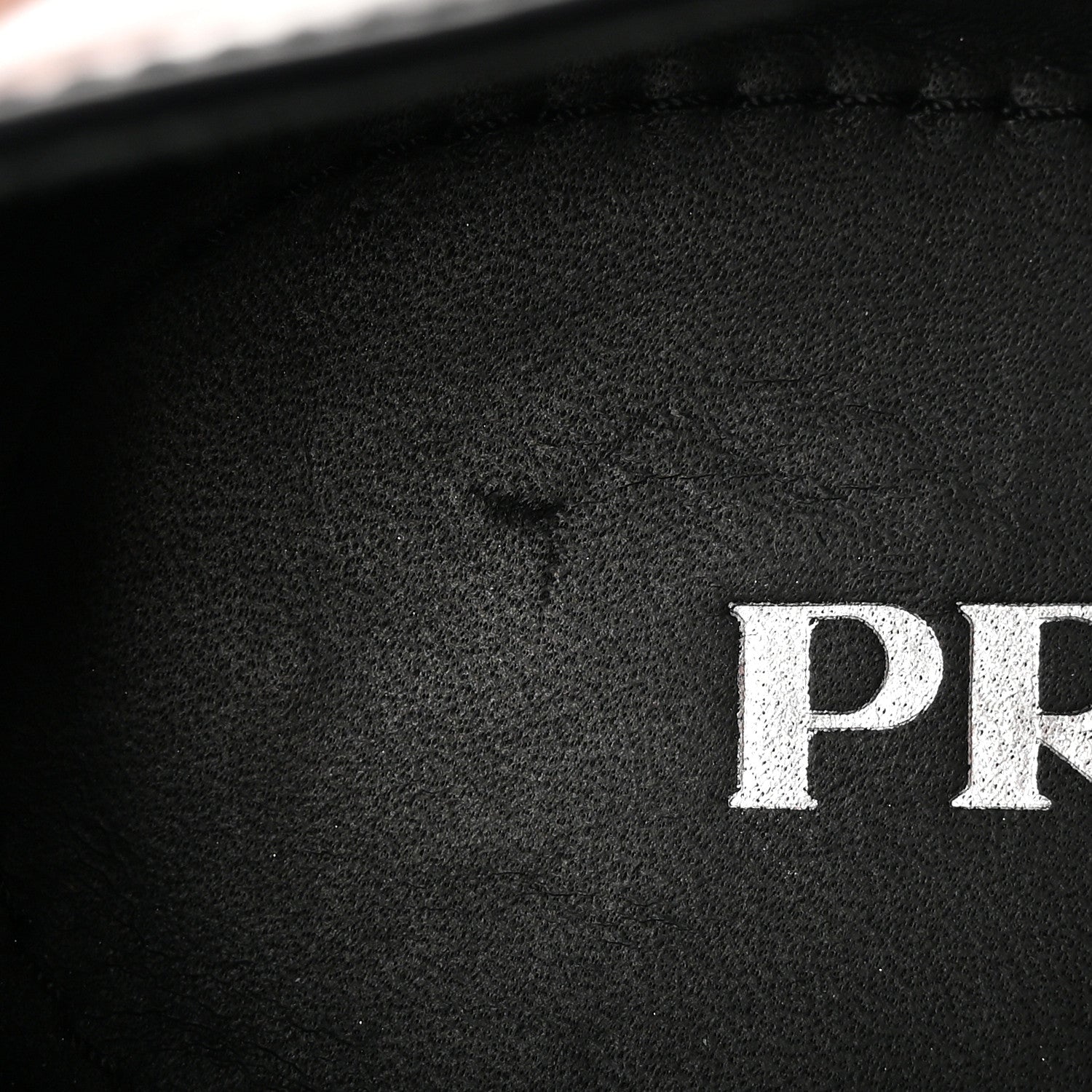 Prada Spazzolato Metal Triangle Logo 50mm Loafers 40 Black 11 of 12
