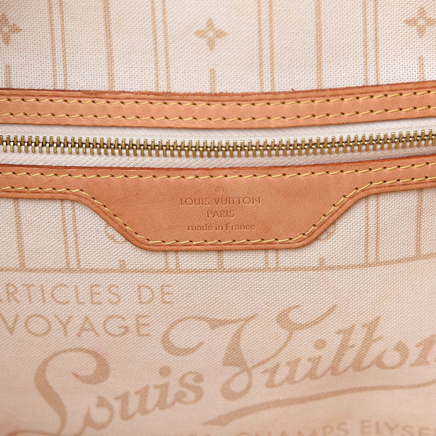 Louis Vuitton Damier Azur Neverfull PM 5 of 15