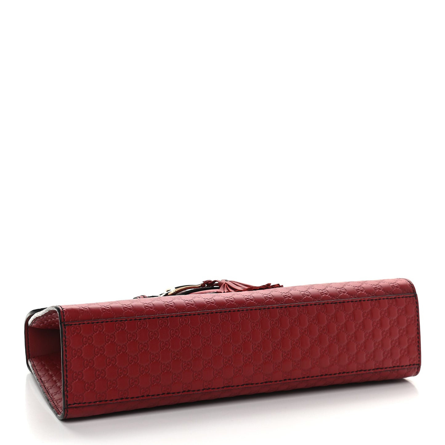 Microguccissima Medium Emily Chain Shoulder Bag Red