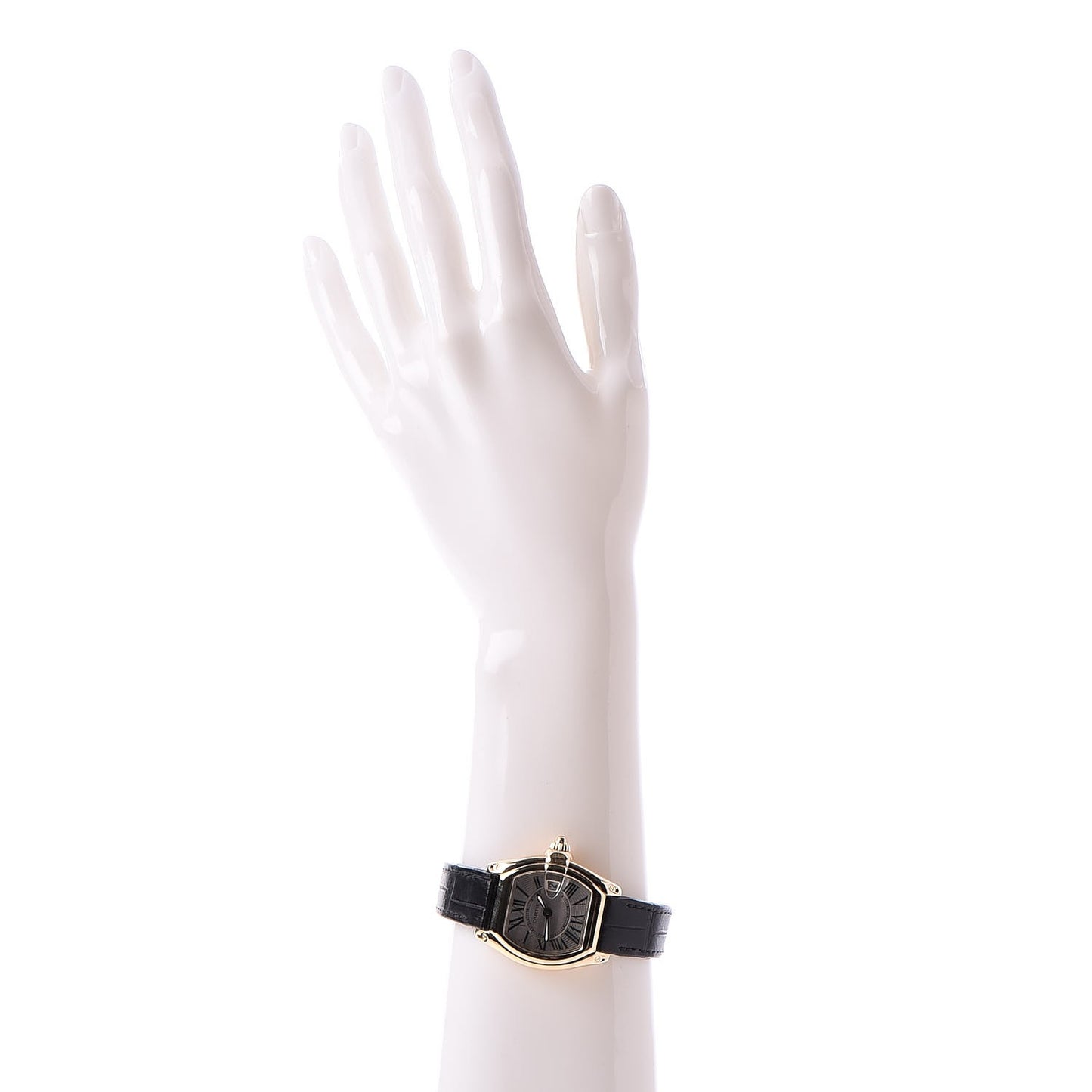 18K Yellow Gold Alligator 31mm Roadster Quartz Watch