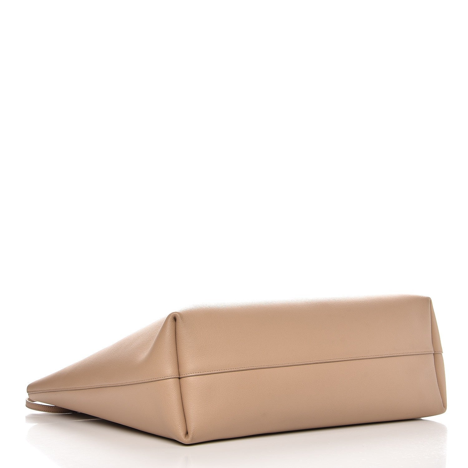 Saint Laurent Calfskin Large Shopping Tote Dark Beige 5 of 13