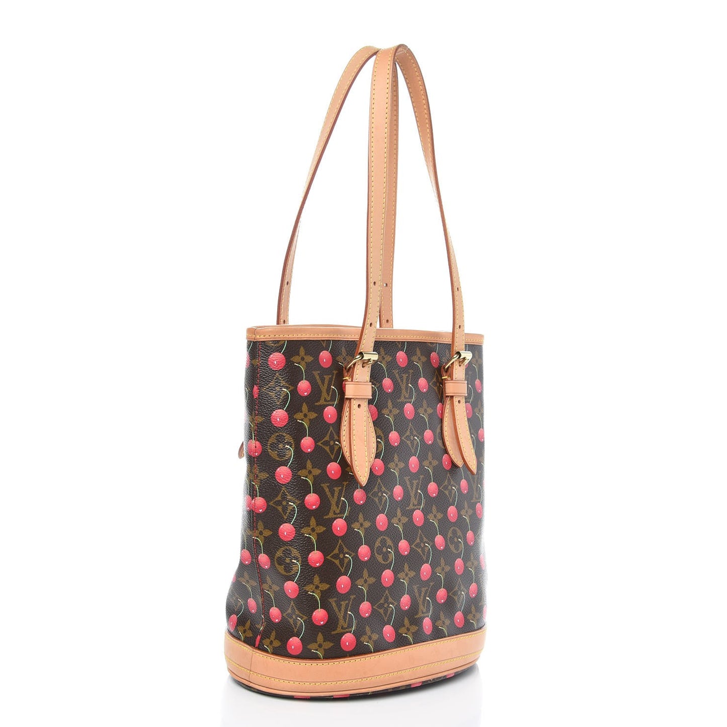 Monogram Cerises Bucket Bag