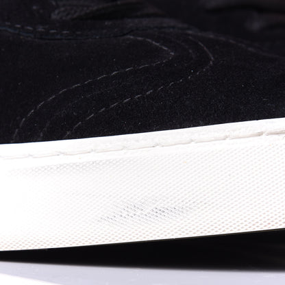 Valentino Garavani Suede Calfskin Womens Rockstud Flycrew Sneakers 40 Black White 11 of 12