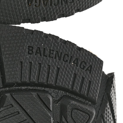 Balenciaga Mesh Rubber Monocolor Womens Runner Sneakers 39 Black 6 of 9