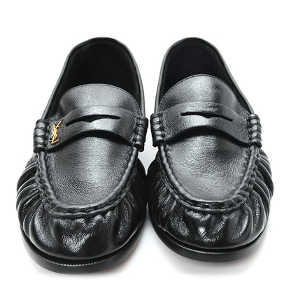 Saint Laurent Radiance Calfskin Le Loafer 15 Moccasin 40 Black 3 of 10