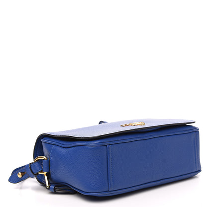 Prada Vitello Phenix Crossbody Bag Royal 3 of 8