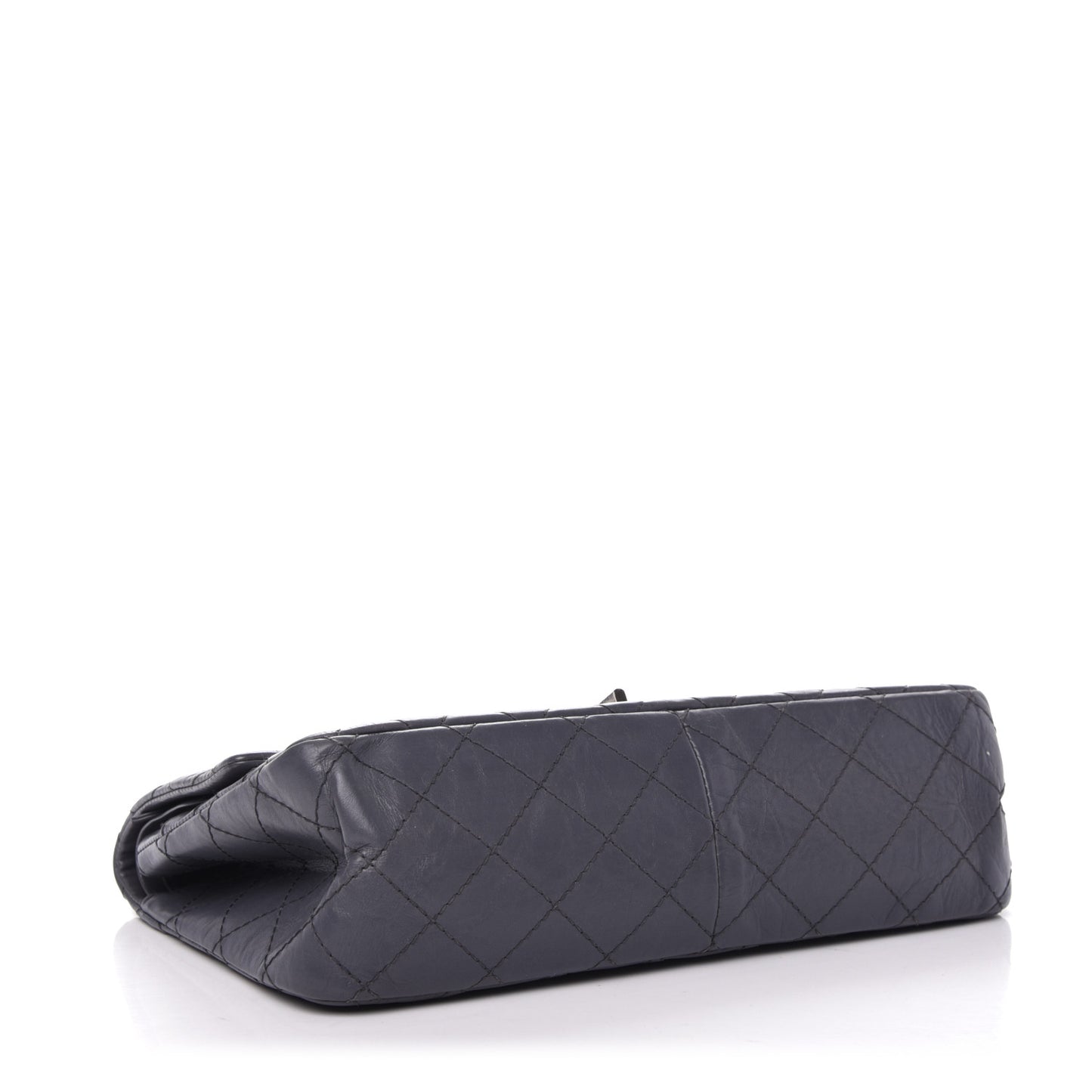 Aged Calfskin Quilted 2.55 Reissue 226 Flap Grey