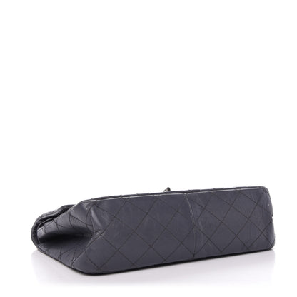 Chanel Aged Calfskin Quilted 2.55 Reissue 226 Flap Grey 4 of 9