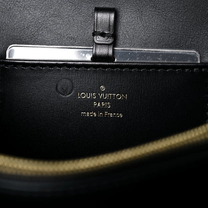 Louis Vuitton Grained Smooth Calfskin Rose Des Vents MM Black 6 of 12