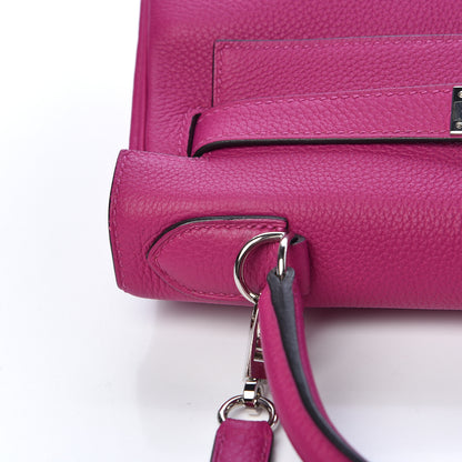 Hermes Togo Kelly Retourne 28 Rose Pourpre 14 of 42
