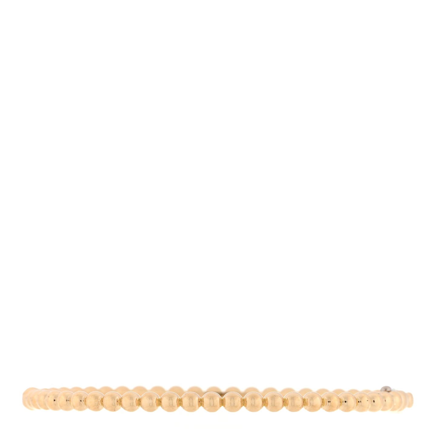 18K Yellow Gold Perlee Pearls of Gold Bracelet S
