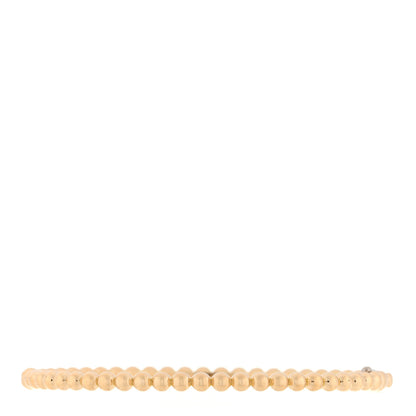 Van Cleef & Arpels 18K Yellow Gold Perlee Pearls of Gold Bracelet S 2 of 6