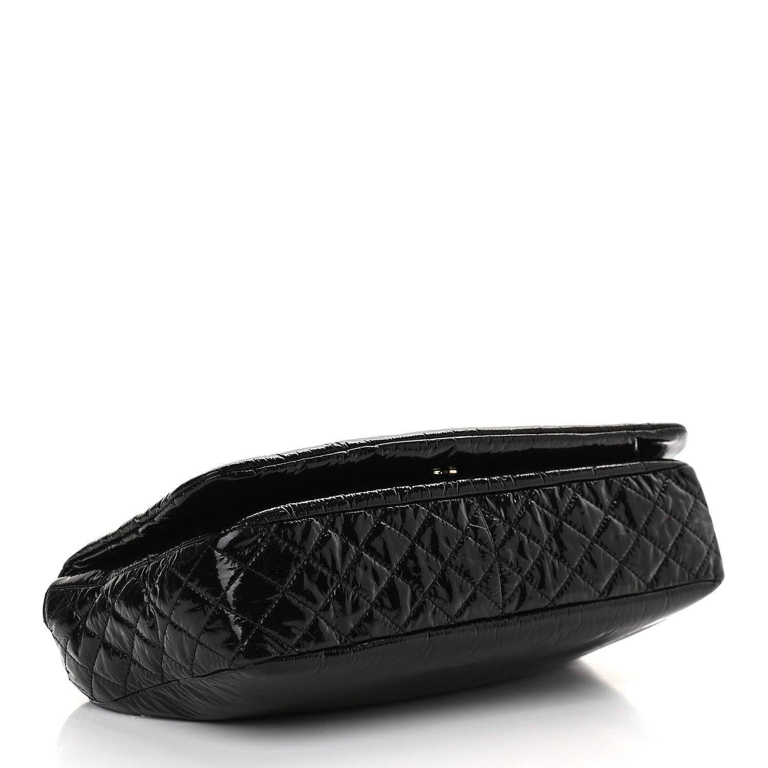 Chanel Vinyl Medium Rock and Chain Flap Black 4 of 9