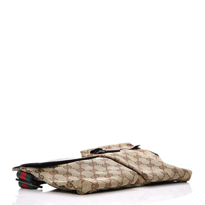 Gucci Monogram Web Belt Bag Dark Brown 4 of 9