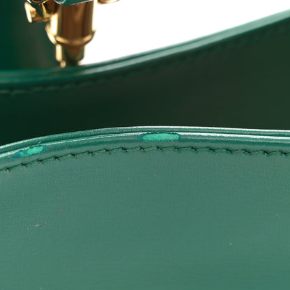 Gucci Boarded Dyana Lux Calfskin Small Jackie 1961 Hobo Emerald 11 of 11