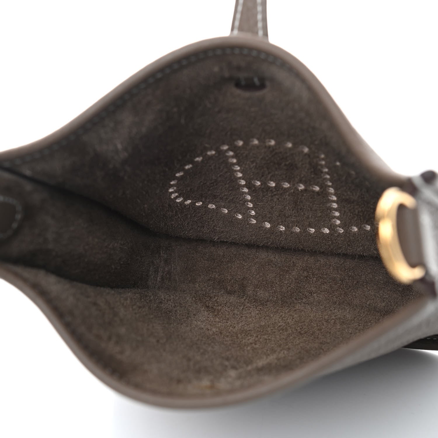 Hermes Taurillon Clemence Evelyne TPM Etoupe 5 of 8