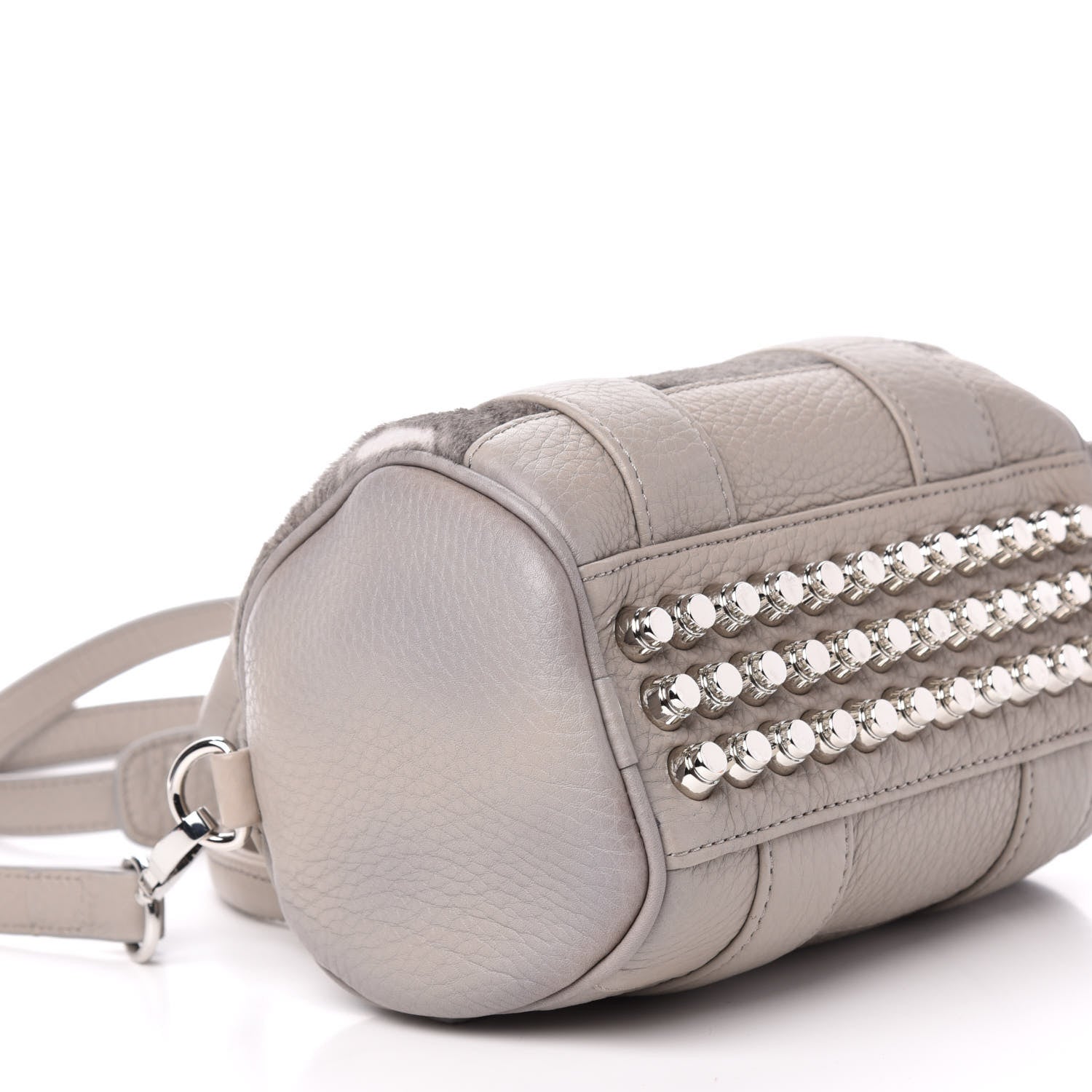 Alexander Wang Calf Hair Mini Rockie Pewter Rhodium Hardware 7 of 11