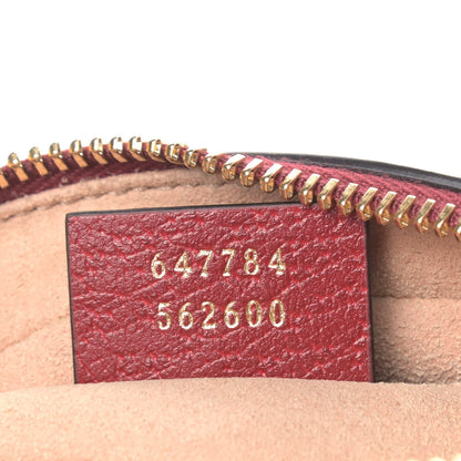 Gucci X DORAEMON Mini Vintage GG Supreme Monogram Camera Bag Beige Cherry Red 7 of 9