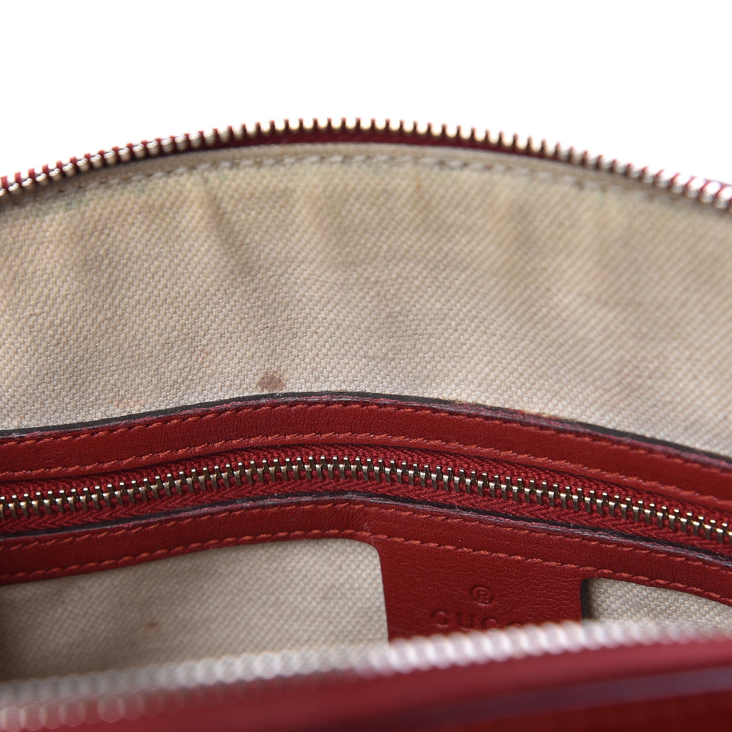 Gucci Patent Microguccissima Small Nice Top Handle Dome Bag Rose Bed 13 of 16