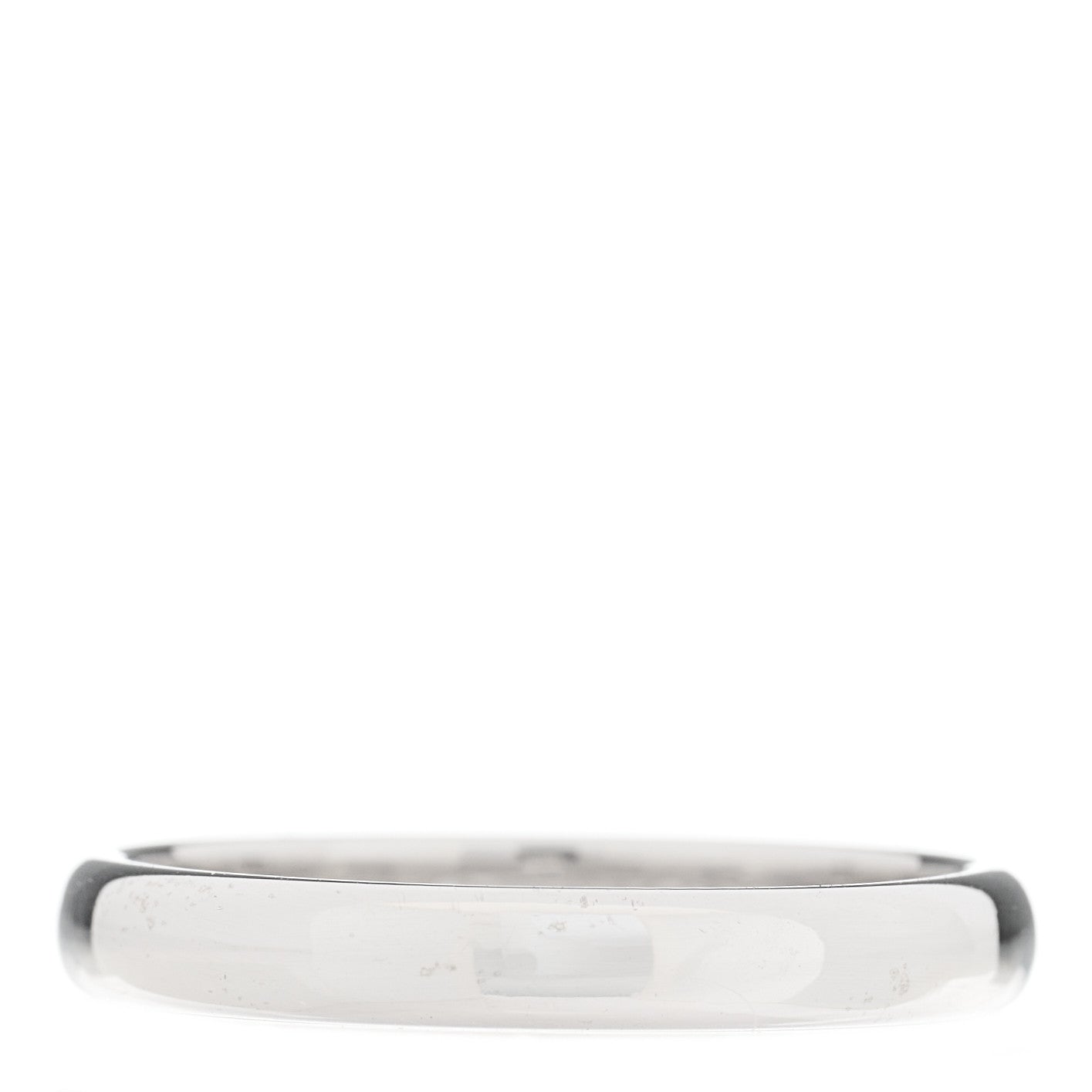 Tiffany Platinum 3mm Forever Wedding Band Ring 56 7.5 3 of 4