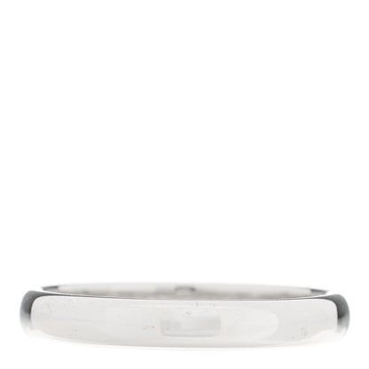 Tiffany Platinum 3mm Forever Wedding Band Ring 56 7.5 3 of 4