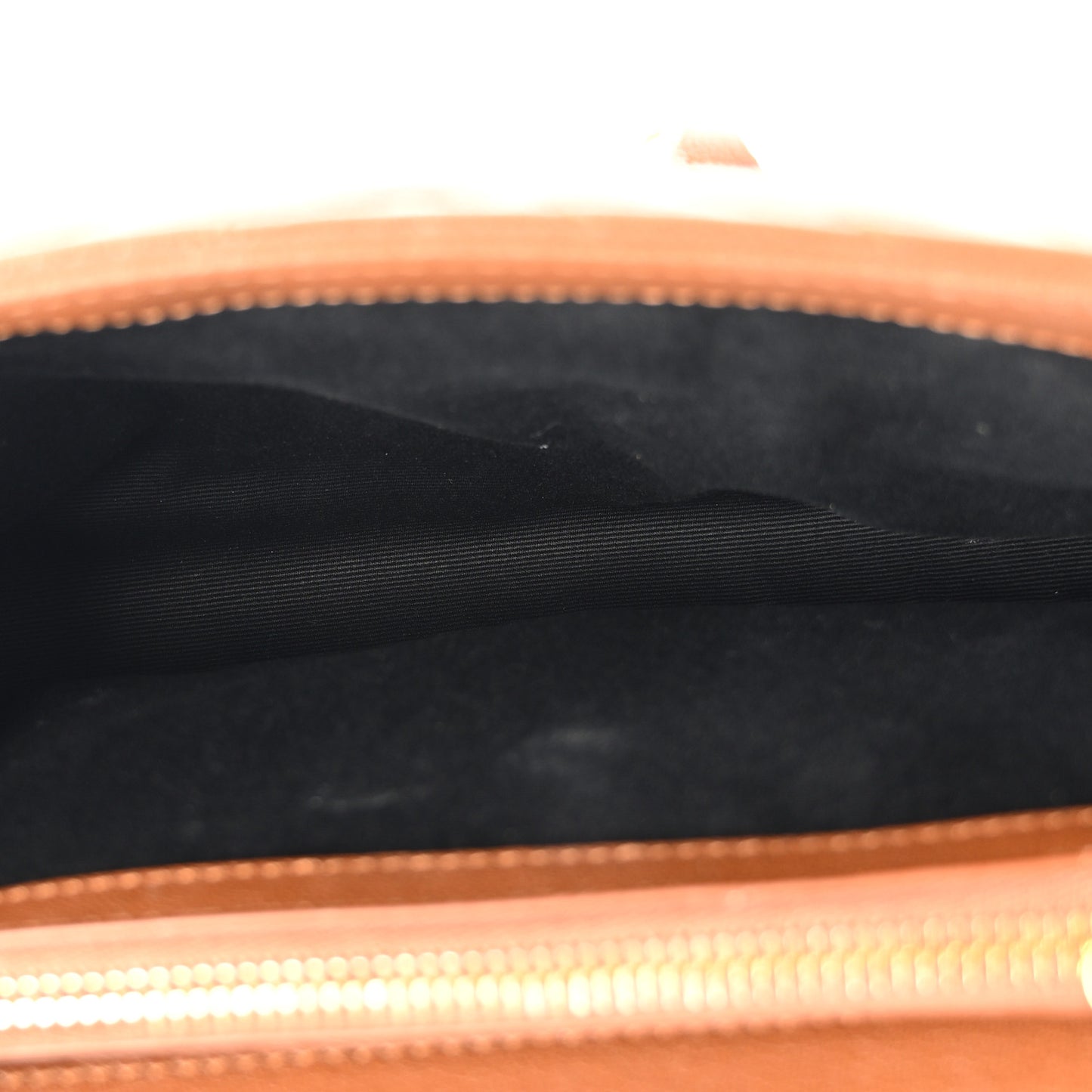 Sheepskin Matelasse Chevron Monogram Medium College Bag Brick
