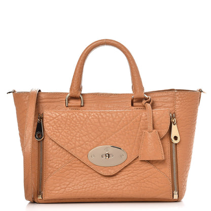 Mulberry Shrunken Calf Small Willow Tote Ginger 1 of 15